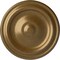 Ekena Millwork Maria Ceiling Medallion (Fits Canopies up to 1 3/4"), Hand-Painted Pale Gold, 9 5/8"OD x 1 1/8"P CM09MAPAS - alternate 1